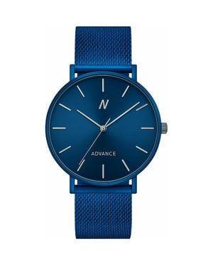 NCMPRBL Advance Mesh Strap Watch, 36Mm - Blue
