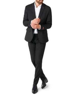 Opposuits Daily Tailored Fit Two-Piece Suit - Black