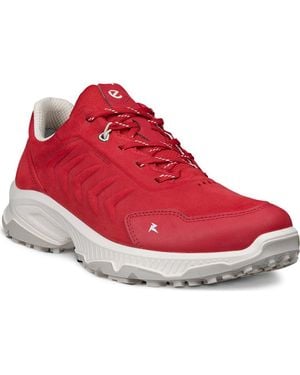 Ecco Receptor Xp Waterproof Running Shoe - Red