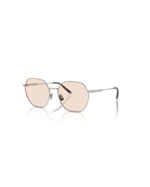 Brunello Cucinelli 55Mm Irregular Optical Glasses - Metallic