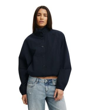 Cotton On Arlen Spray Jacket - Blue