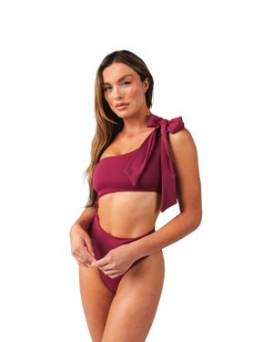 Vitaly Tropica Asym One Piece - Red