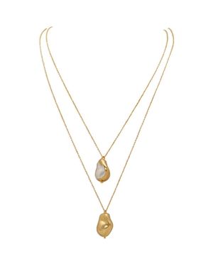 Dhwani Bansal Kora Pendants - Metallic