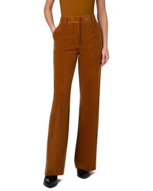Akris Punto Chiaro Corduroy Straight Leg Pants - Brown