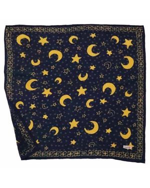 Kasih Coop Full Hand Drawn Batik Tulis Bandana - Blue