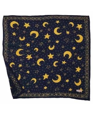 Kasih Coop Full Hand Drawn Batik Tulis Bandana - Blue