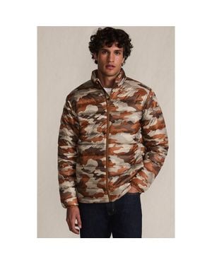 Lands' End Wanderweight Ultralight Packable Down Jacket - Brown