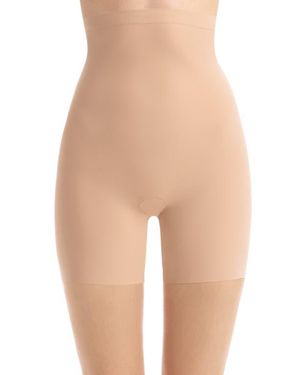 Commando Control High Waist Shorts - Natural