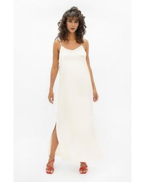 1People-US Calabar Slip Dress - White