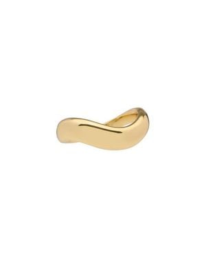 st. Moran Wavy Band Ring - White