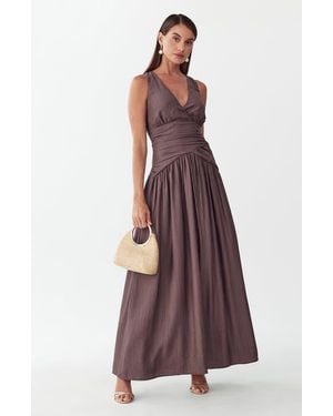 ST MRLO Jasa Midi Dress - Red