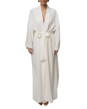 JLUXLABEL Desert Oasis Duster - Gray