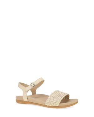 Dansko Jodie Ankle Strap Sandal - Natural