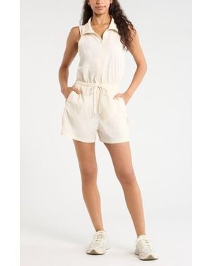 Zella Travel Lite Romper - Natural