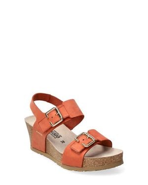Mephisto Lissandra Platform Wedge Sandal - Pink