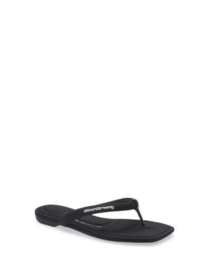 Alexander Wang Jenna Tubular Strap Flip Flop - White
