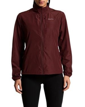 C.r.a.f.t Essence Water Repellent Wind Jacket - Red