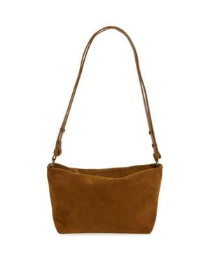 Proenza Schouler Bond Suede Shoulder Bag - Brown
