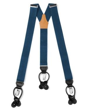 Cufflinks Inc. Solid Adjustable Suspenders - Blue