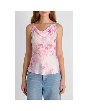 French Connection Sophie Fleur Oona Cowl Neck Top - Red