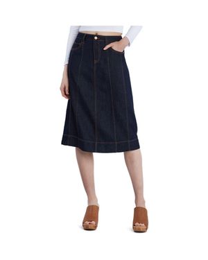 Wash Lab Jagged Skirt - Classic Blue main image 1
