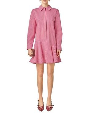 black long sleeve feather dress Leila Black Feather Trim Gown L