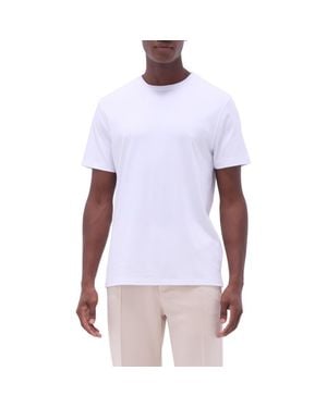 Bugatchi Hank Solid Pima Cotton T-Shirt - White