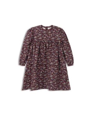 Looms Knits Looms Brushed Floral Dress Collection - Purple