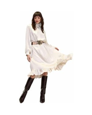 Cynthia Rowley Monroe Silk Charmeuse Dress - Multicolor