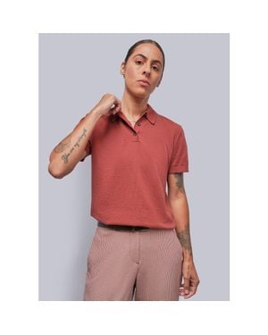 WILDFANG The Everyday Sweater Polo - Red