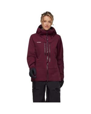 Mammut Haldigrat Light Hs Hooded Jacket - Red