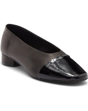 Jeffrey Campbell Schedule Cap Toe Pump - Black