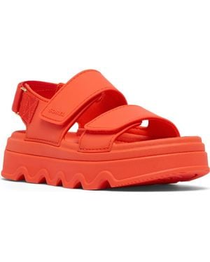 Sorel Kinetic Sunchase Slingback Sandal - Red