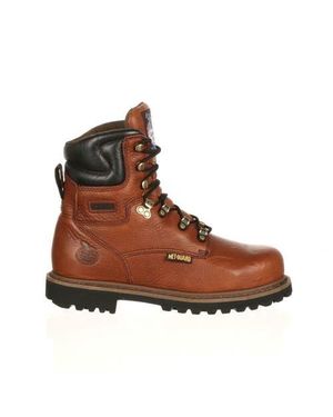 Georgia Boot Hammer Internal Metatarsal Steel Toe Work Boot - Brown