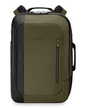 Briggs & Riley Zdx Medium Convertible Backpack - Green