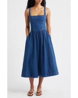 manon denim dress manon denim dress