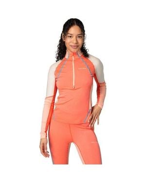 Kari Traa Alma 1/2-Zip Long-Sleeve Baselayer Shirt - Red