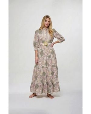 By Tess Collection Tori Dress - Natural