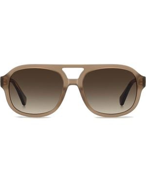 Kate Spade Edie 54Mm Gradient Square Sunglasses - Brown