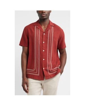 red-casual-shirts-and-button-up-shirts-for-men-lyst