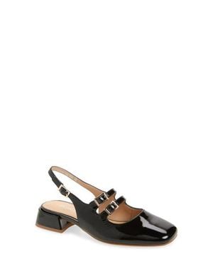 Regarde Le Ciel Lola 07 Slingback Mary Jane Pump - Black