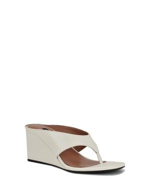 Nine West Jadde Wedge Flip Flop - Multicolor