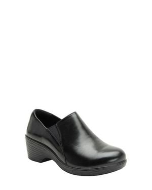 Alegria By Pg Lite Skylar Wedge Heel Clog - Black
