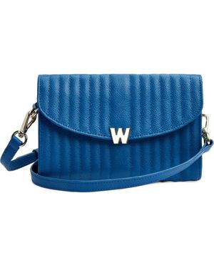 Wolf Mimi Crossbody Bag With Wristlet - Blue