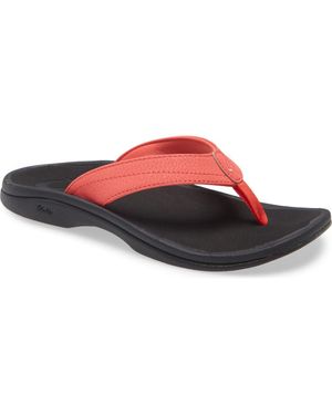 Olukai Ohana Flip Flop - Red
