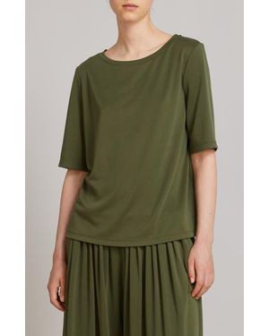 MM by Max Mara Tauro Jersey T-Shirt - Green