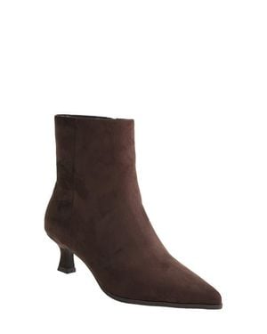Chinese Laundry Novalie Pointed Toe Bootie - Brown