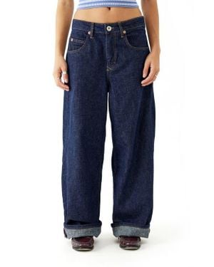 BDG Jaya Low Rise Wide Leg Jeans - Blue