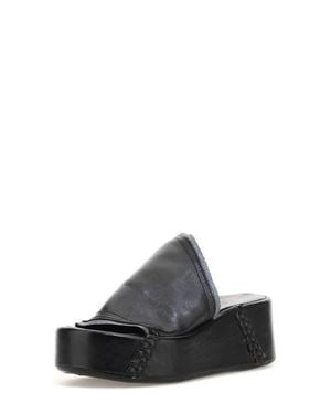 A.s.98 Marlon Platform Sandal - Black