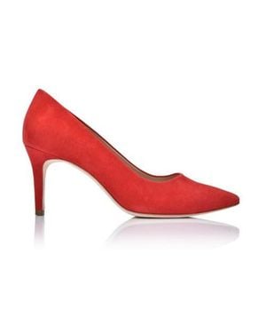 Joan Oloff Shoes Deborah Pump - Red
